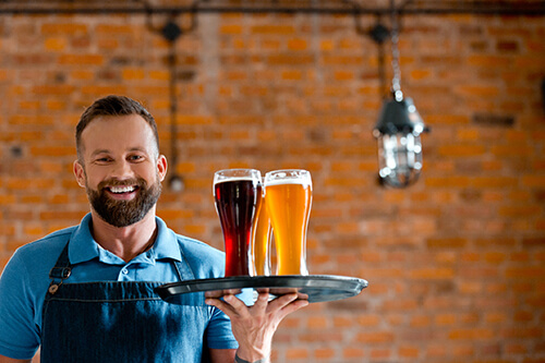 restaurant with a micro brewery