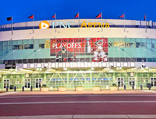 Carolina Hurricanes PNC Arena Outside Graphics Carolina Hurricanes PNC Arena Outside Graphics