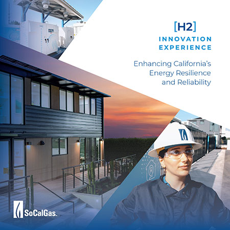 SoCalGas “H2 Innovation Experience” booklet cover SoCalGas “H2 Innovation Experience” booklet cover