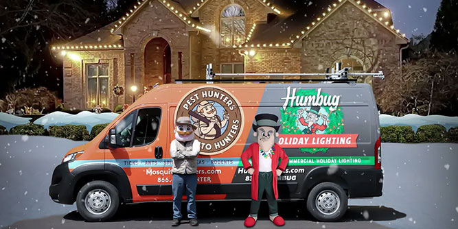 Pest Hunters-Mosquito Hunters-Humbug Holiday Lighting Slider-2