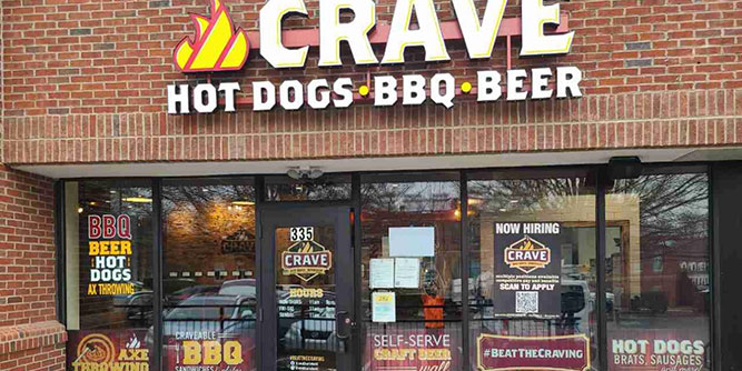 CRAVE Hot Dogs and BBQ Slider-3