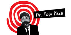 Mr. Moto Pizza Mr. Moto Pizza Logo