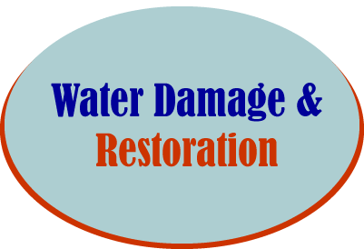 Water Damage & Restoration Logo Water Damage & Restoration