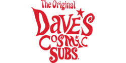 Dave's Cosmic Subs Dave's Cosmic Subs Logo