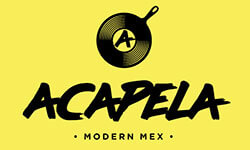 Acapela Modern Mex Logo Acapela Modern Mex