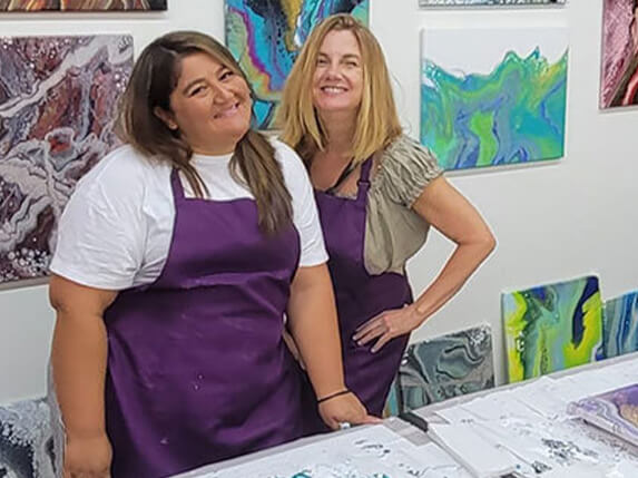 Hawaii Fluid Art Hawaii Fluid Art Slider 1