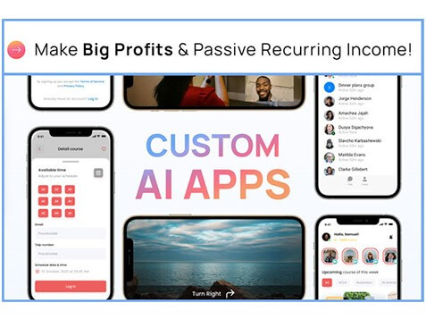 100XApps - Start an AI-Powered Mobile App Development Business Slider 1