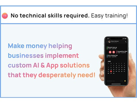100XApps - Start an AI-Powered Mobile App Development Business Slider 2
