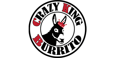 Crazy King Burritos Crazy King Burritos Logo