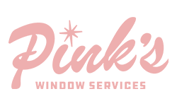 Pink's Window Service Logo Pink's Window Service