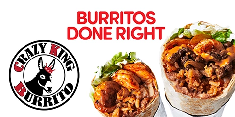 Crazy King Burrito
