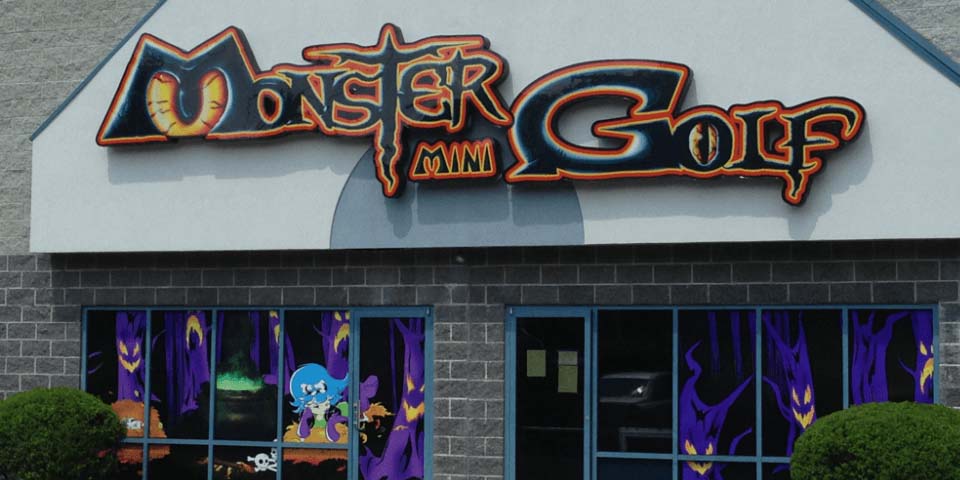 Monster Mini Golf - The Amusement Park Next Door width=