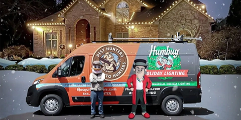 Pest Hunters-Mosquito Hunters-Humbug Holiday Lighting