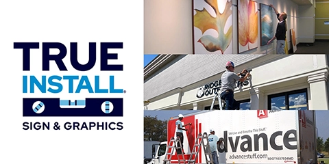 True Install Sign and Graphics