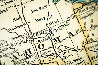 oklahoma map oklahoma map